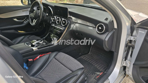Mercedes C 200 2019 Silver Automatic Used for Sale in Cairo - 1