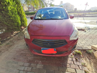 Mitsubishi Attrage 2016 White Automatic Used for Sale in Greater Cairo ( Cairo + Giza)