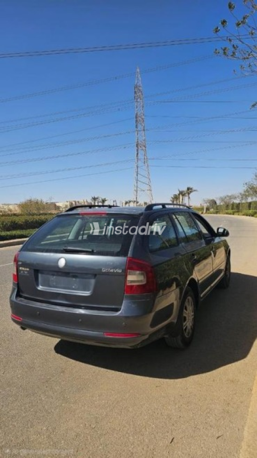 Skoda Octavia Combi 2010 Blue Automatic Used for Sale in Dokki - 9