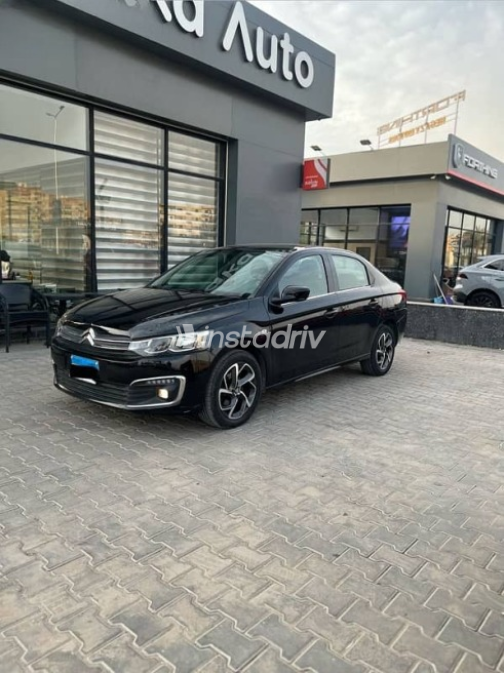 Citroën C Elysee 2022 Black Automatic Used for Sale in Nasr city - 3