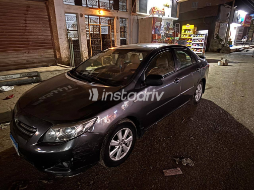 Toyota Corolla 2008 Gray Automatic Used for Sale in Greater Cairo ( Cairo + Giza) - 3