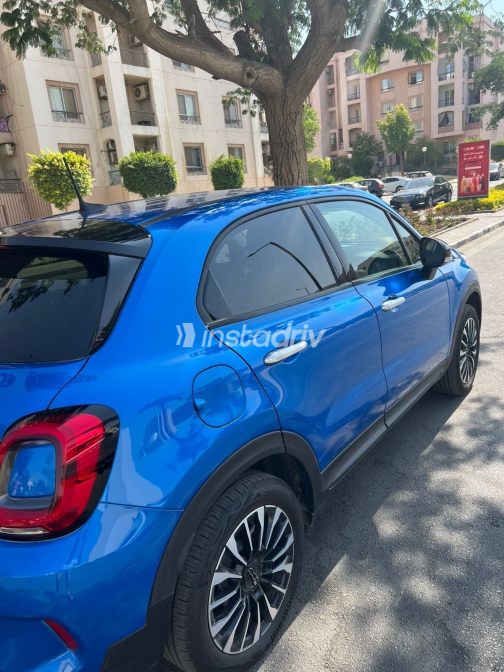 Fiat 500 X 2024 Blue Automatic Used for Sale in Cairo - 2