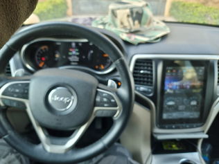 Jeep Grand Cherokee 2014 Black Automatic Used for Sale in Cairo