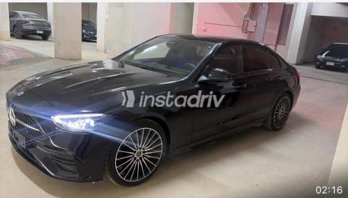 Mercedes C 180 2026 Black Automatic Used for Sale in Cairo - 2