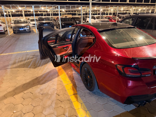 BMW 520 2014 Red Automatic Used for Sale in Qalyubia - 1