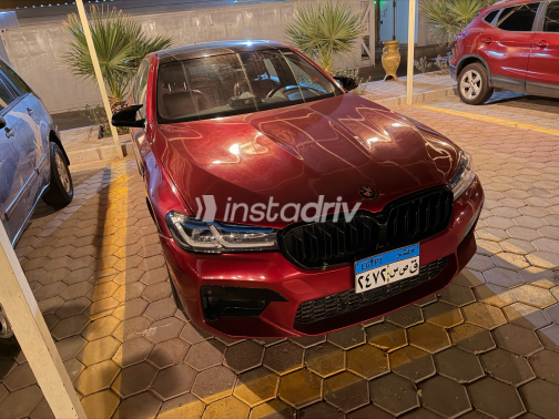 BMW 520 2014 Red Automatic Used for Sale in Qalyubia - 9
