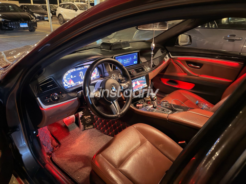 BMW 520 2014 Red Automatic Used for Sale in Qalyubia - 10