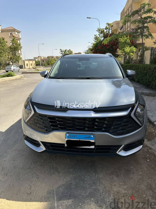 Kia Sportage 2024 Gray Automatic Used for Sale in Obour City - 1