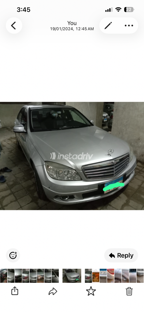 مرسيدس C 250 2010 رمادي أوتوماتيك مستعملة للبيع في مدينة نصر - 1