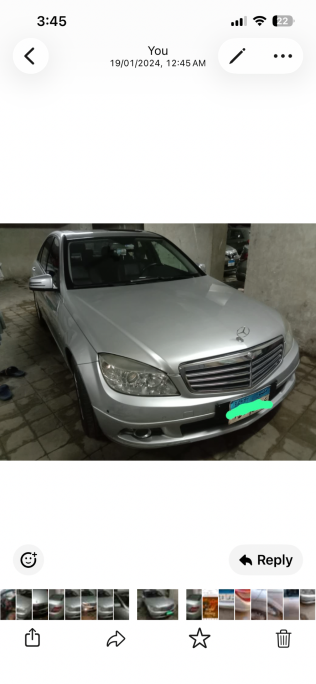 مرسيدس C 250 2010 رمادي أوتوماتيك مستعملة للبيع في مدينة نصر