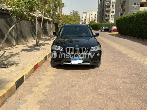 BMW X3 2012 Black Automatic Used for Sale in Giza - 9