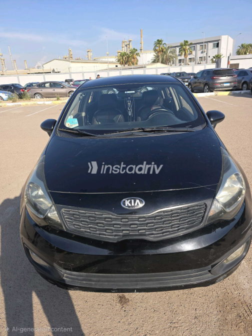 Kia Rio 2013 Black Manual Used for Sale in Alexandria - 1