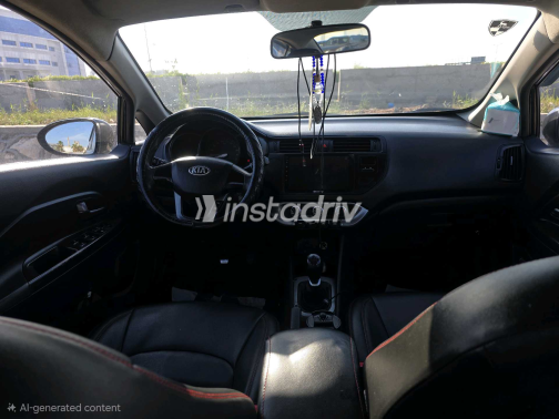Kia Rio 2013 Black Manual Used for Sale in Alexandria - 3
