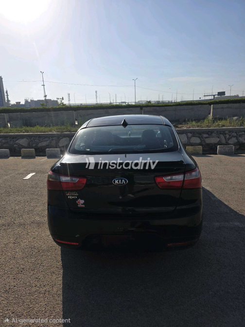 Kia Rio 2013 Black Manual Used for Sale in Alexandria - 7