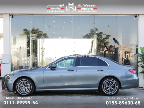 Mercedes E 300 2021 Gray Automatic Used for Sale in Giza - 5