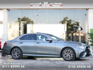 Mercedes E 300 2021 Gray Automatic Used for Sale in Giza