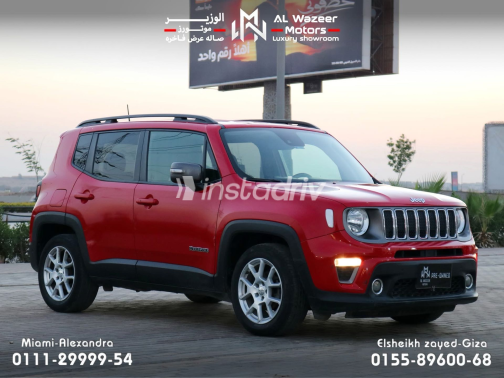 Jeep Renegade 2019 Red Automatic Used for Sale in Giza - 3