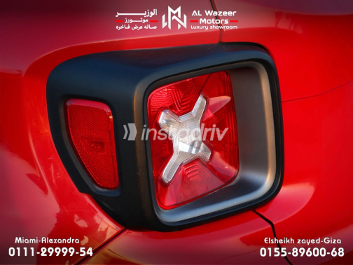Jeep Renegade 2019 Red Automatic Used for Sale in Giza - 4