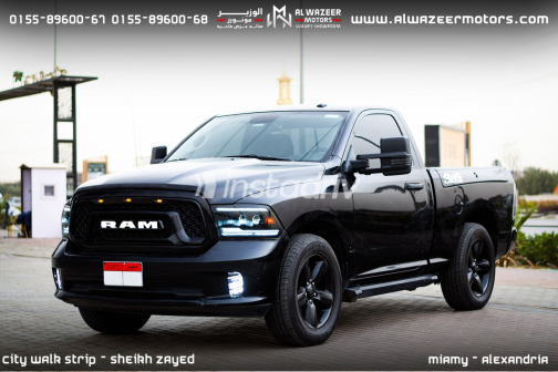 Dodge Ram 2021 Black Automatic Used for Sale in Giza - 2