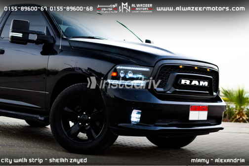 Dodge Ram 2021 Black Automatic Used for Sale in Giza - 4
