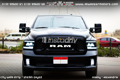 Dodge Ram 2021 Black Automatic Used for Sale in Giza - 6