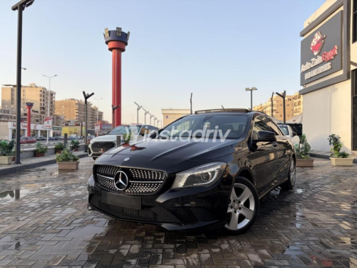 Mercedes CLA 180 2015 Black Automatic Used for Sale in Cairo - 1