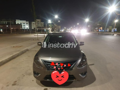 Nissan Sunny 2019 White Automatic Used for Sale in Greater Cairo ( Cairo + Giza) - 1