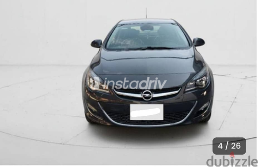 Opel Astra 2013 Brown Automatic Used for Sale in Cairo - 2