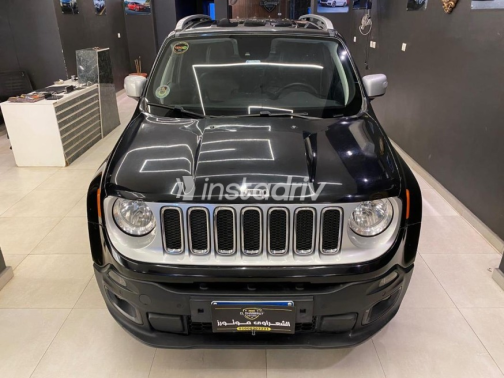 Jeep Renegade 2018 Black Automatic Used for Sale in Hurghada - 2