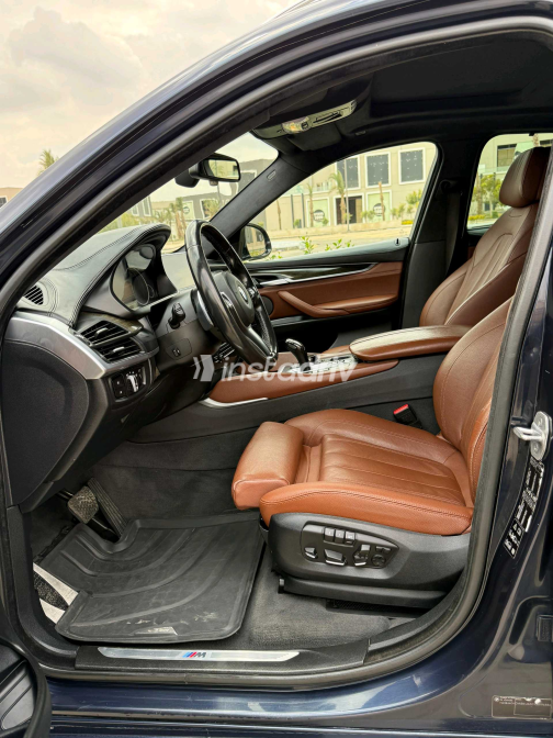 BMW X6 2017 White Automatic Used for Sale in Nasr city - 4