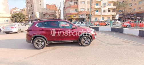 شيرى تيجو 7 2021 أحمر غامق أوتوماتيك مستعملة للبيع في الإسماعيلية - 5