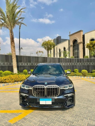 BMW X7 2020 Dark Blue Automatic Used for Sale in Cairo
