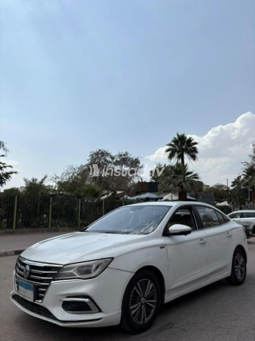 MG 5 2021 White Automatic Used for Sale in Nasr city - 2