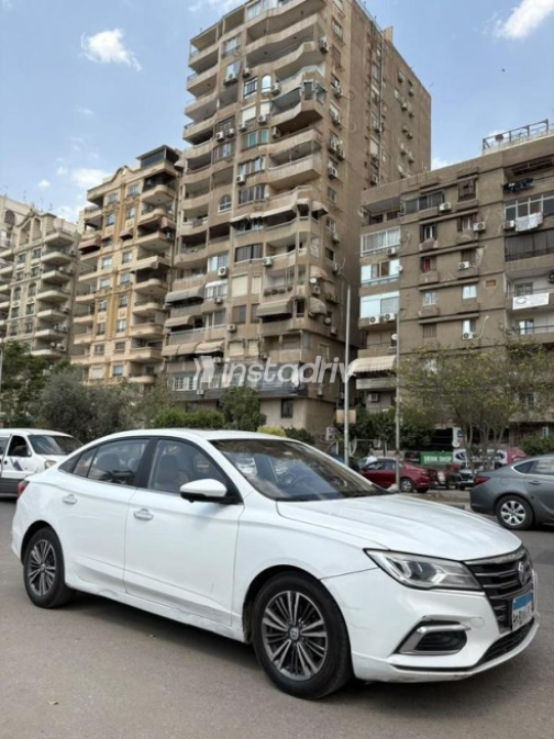 MG 5 2021 White Automatic Used for Sale in Nasr city - 9