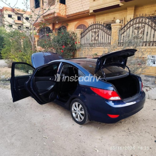 Hyundai Accent RB 2024 White Automatic Used for Sale in Greater Cairo ( Cairo + Giza) - 4