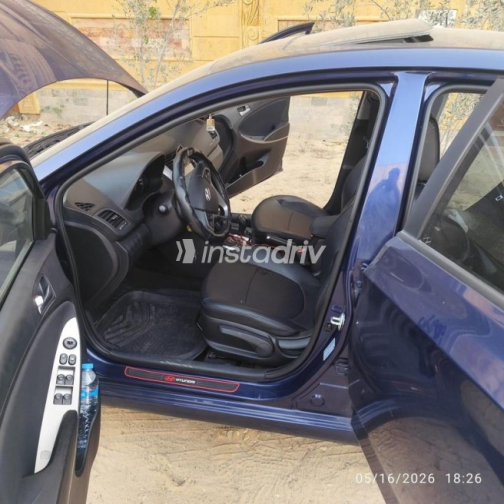 Hyundai Accent RB 2024 White Automatic Used for Sale in Greater Cairo ( Cairo + Giza) - 8