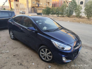 Hyundai Accent RB 2024 White Automatic Used for Sale in Greater Cairo ( Cairo + Giza)