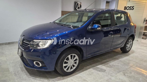 Renault Sandero 2019 Dark Blue Automatic Used for Sale in Nasr city - 2