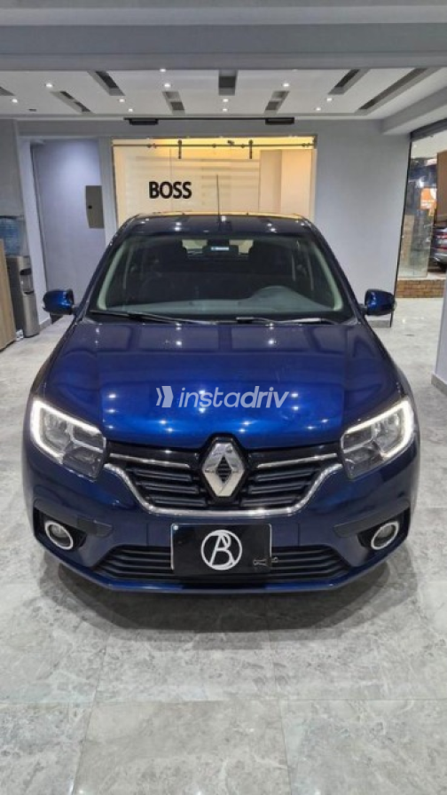 Renault Sandero 2019 Dark Blue Automatic Used for Sale in Nasr city - 3