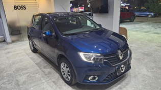 Renault Sandero 2019 Dark Blue Automatic Used for Sale in Nasr city