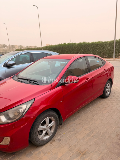 Hyundai Accent RB 2012 Red Automatic Used for Sale in Giza - 2