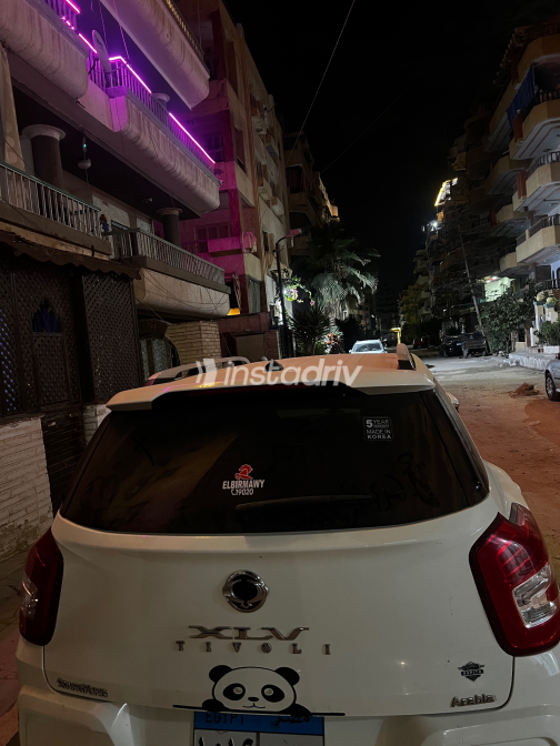 Ssang Yong Tivoli 2022 White Automatic Used for Sale in Mansoura - 2
