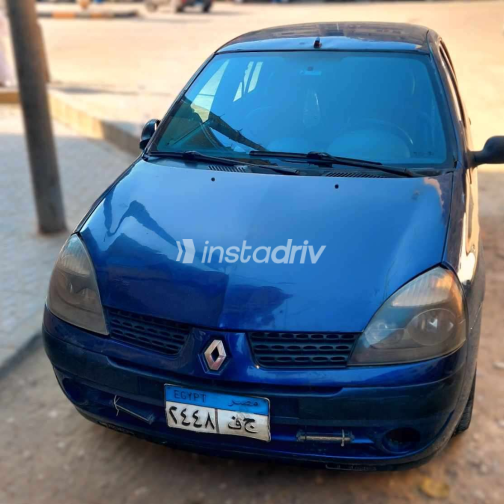 Renault Clio 2004 White Manual Used for Sale in El Haram - 2