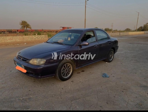 Kia Sephia 1999 Gray Manual Used for Sale in Cairo - 1