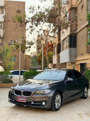 BMW 520 2014 Gray Automatic Used for Sale in Cairo
