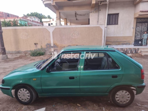 Skoda Felicia 1998 Green Manual Used for Sale in 10th of Ramadan - 4