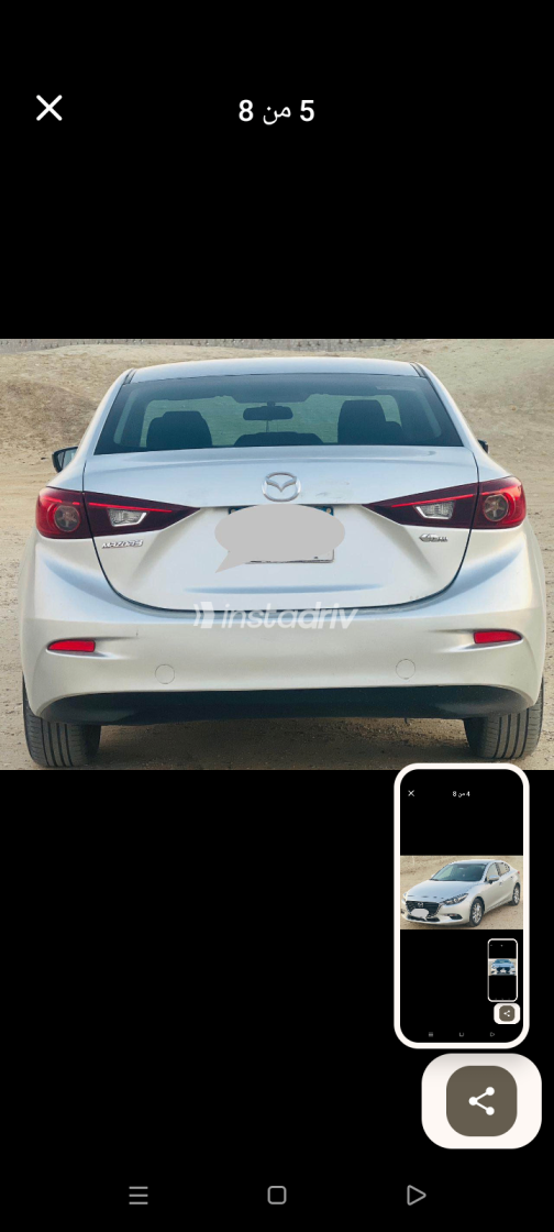 Mazda 3 2019 Silver Automatic Used for Sale in Cairo - 2