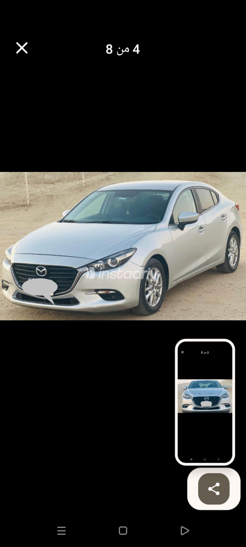 Mazda 3 2019 Silver Automatic Used for Sale in Cairo - 4