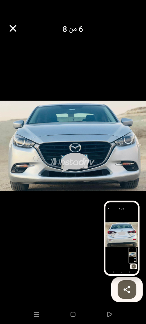 Mazda 3 2019 Silver Automatic Used for Sale in Cairo - 5