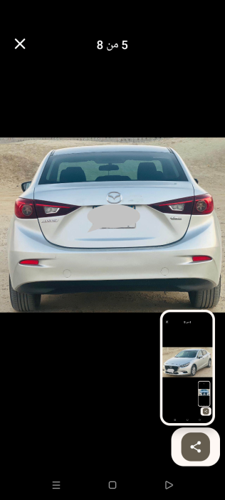 Mazda 3 2019 Silver Automatic Used for Sale in Cairo